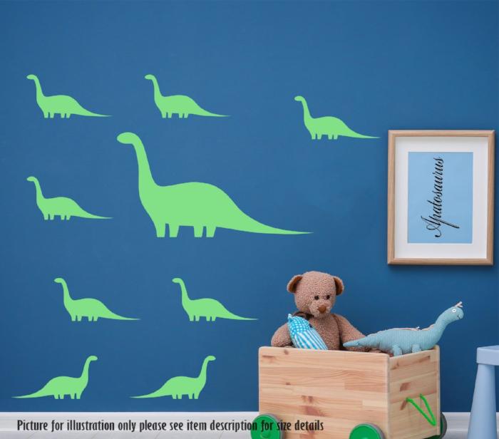 Apatosaurus Dinosaur Wall Art Decal Sets