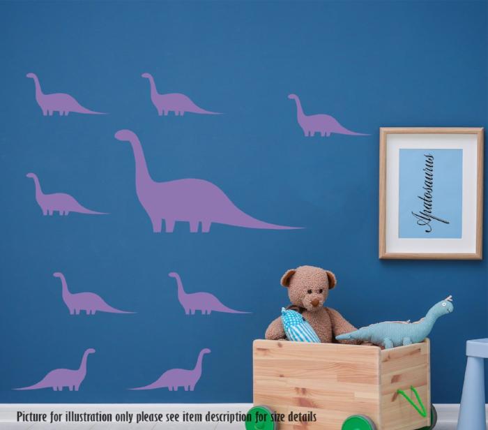 Apatosaurus Dinosaur Wall Art Decal Sets