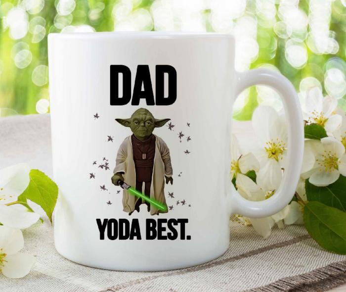"DAD YODA BEST" Funny Mug for Dad