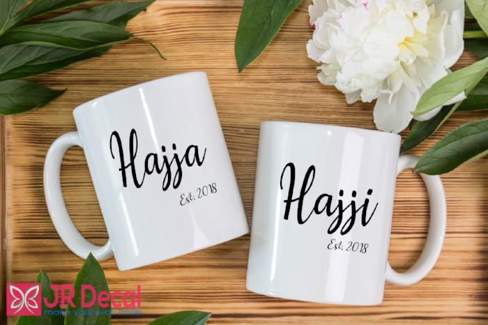 Hajja Hajji Printed Customizable Coffee Mug