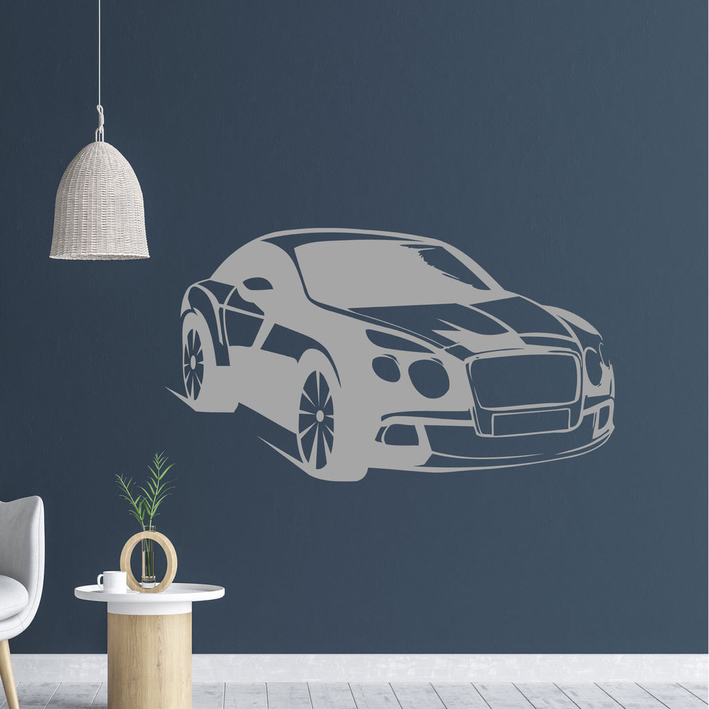 Stylish Car Wall Sticker for Boys Bedroom | Car Decal | Sports Car