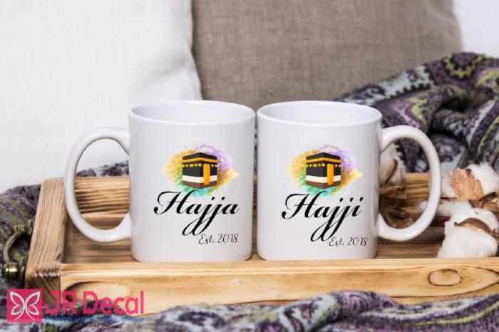 Hajji Hajja with Mecca printed Customizable Coffee Mug
