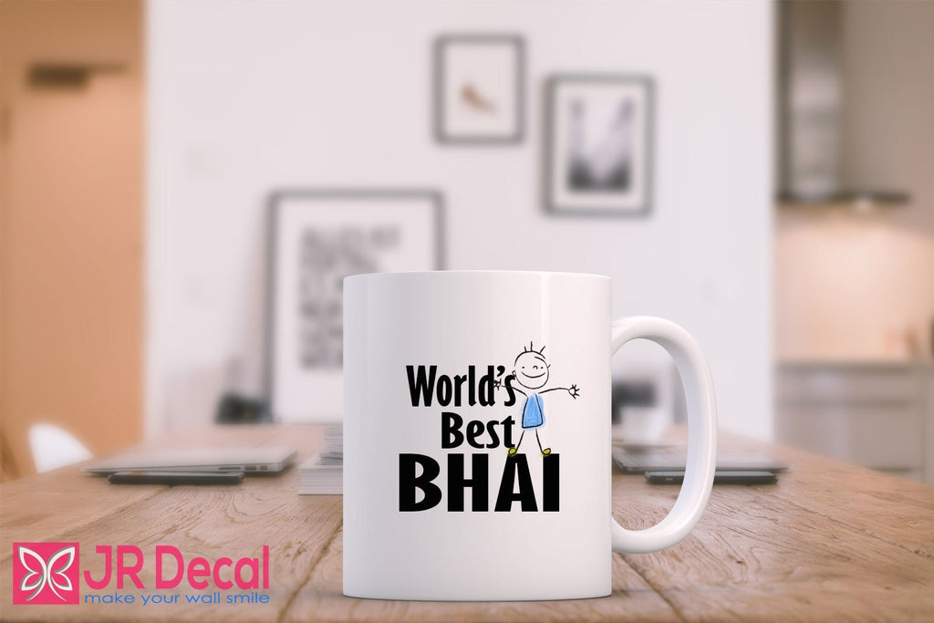 "World Best Bhai" Coffee Mug for Brother