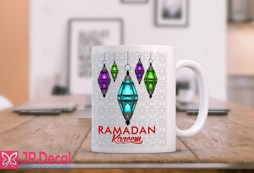 RAMADAN KAREEM with Lamp Printed Islamic Gift Mug