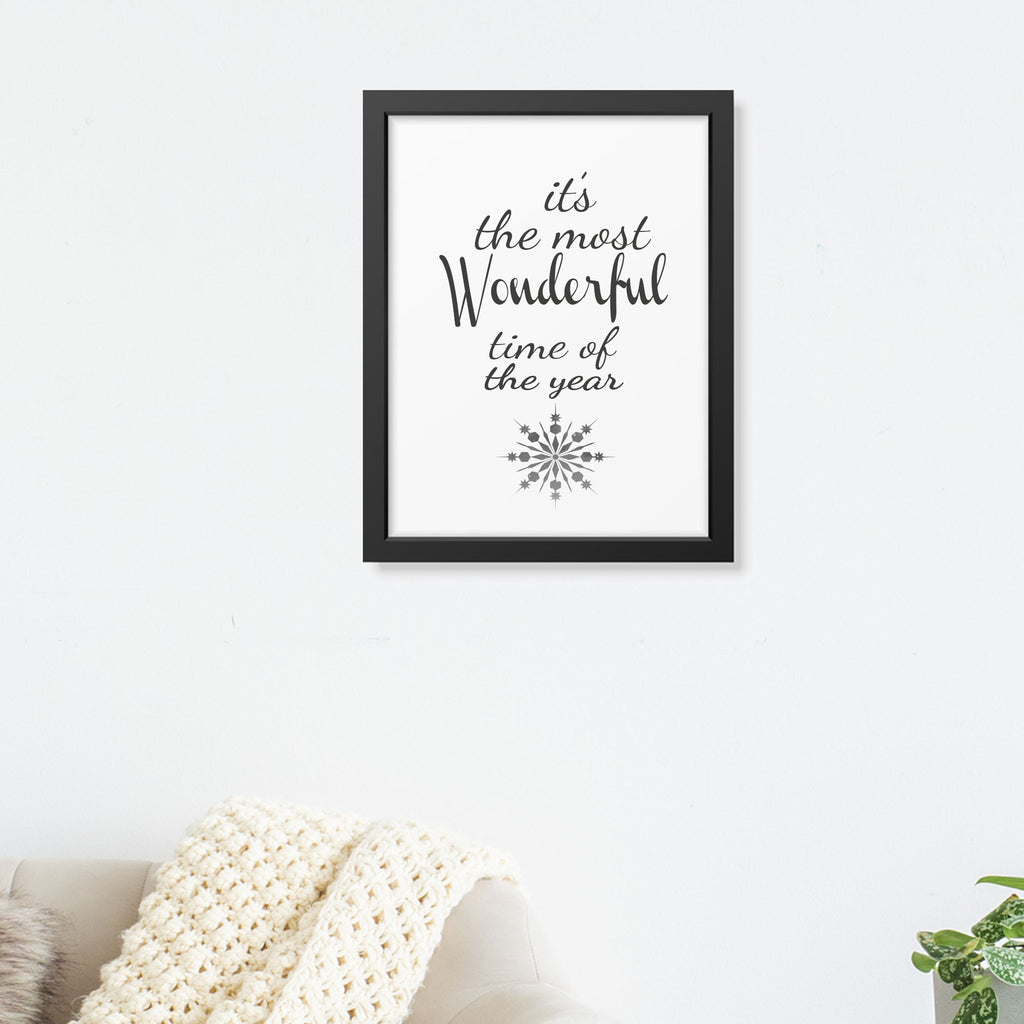 "Wonderful Time of the Year" Printed Picture Frame