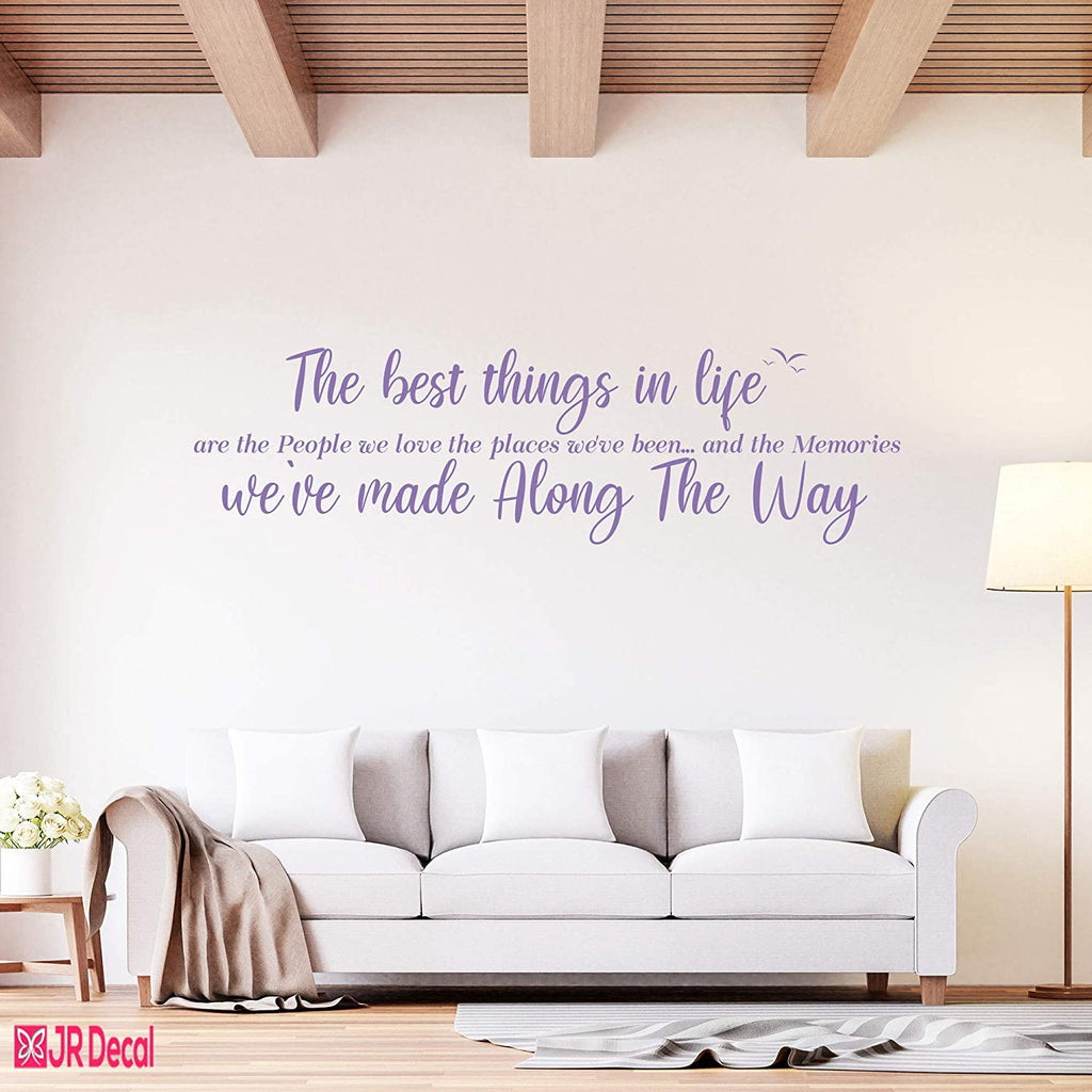 The best thing in life- Inspirational quotes Wall Stickers