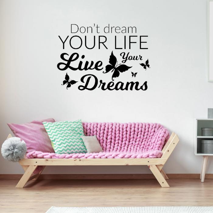 inspirational quotes wall stickers