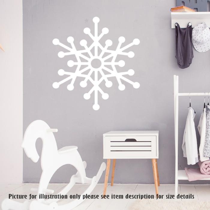 Snowflake Wall sticker for Christmas wall Decoration