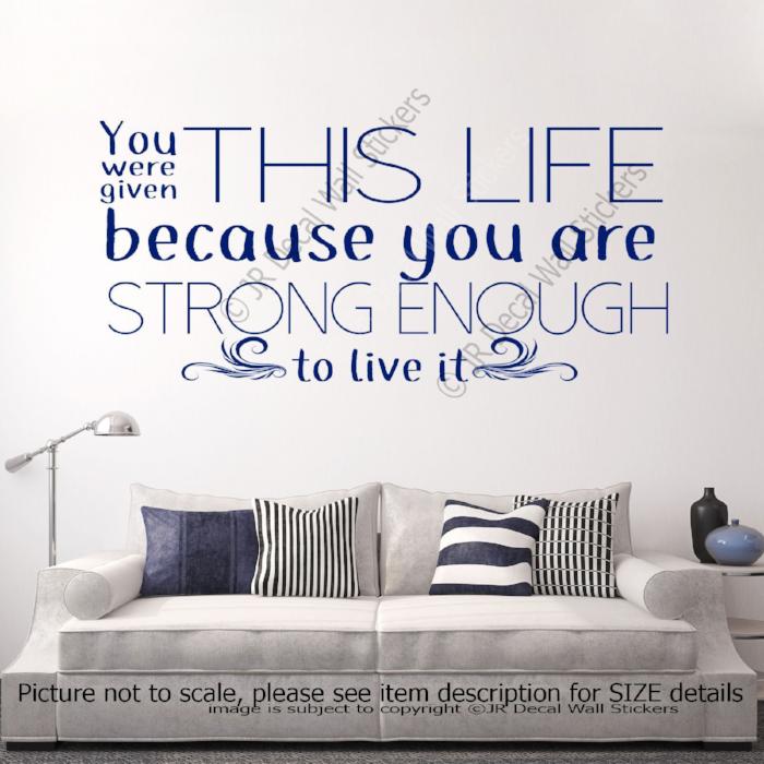 Inspirational wall stickers quotes