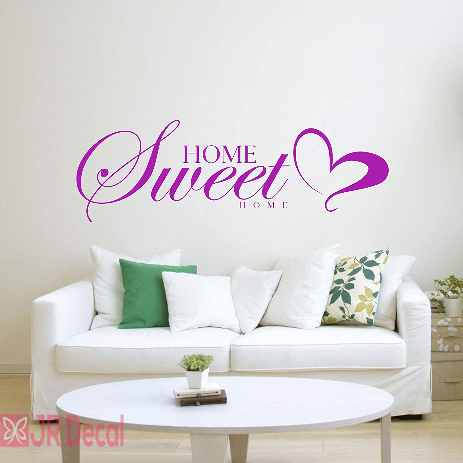Home Sweet Home' Living Room Decor – JR Decal Wall Stickers