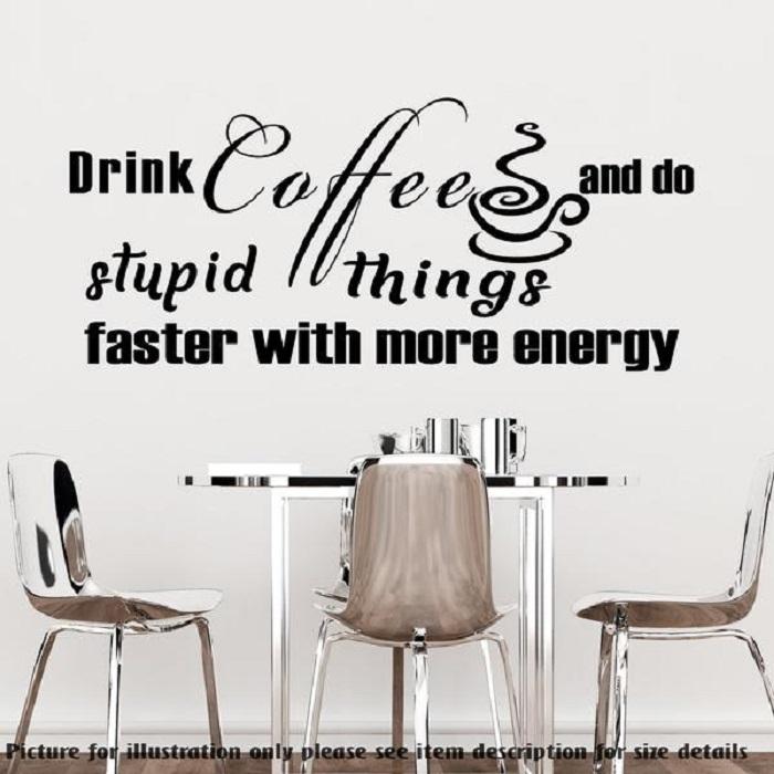 coffee wall sticker