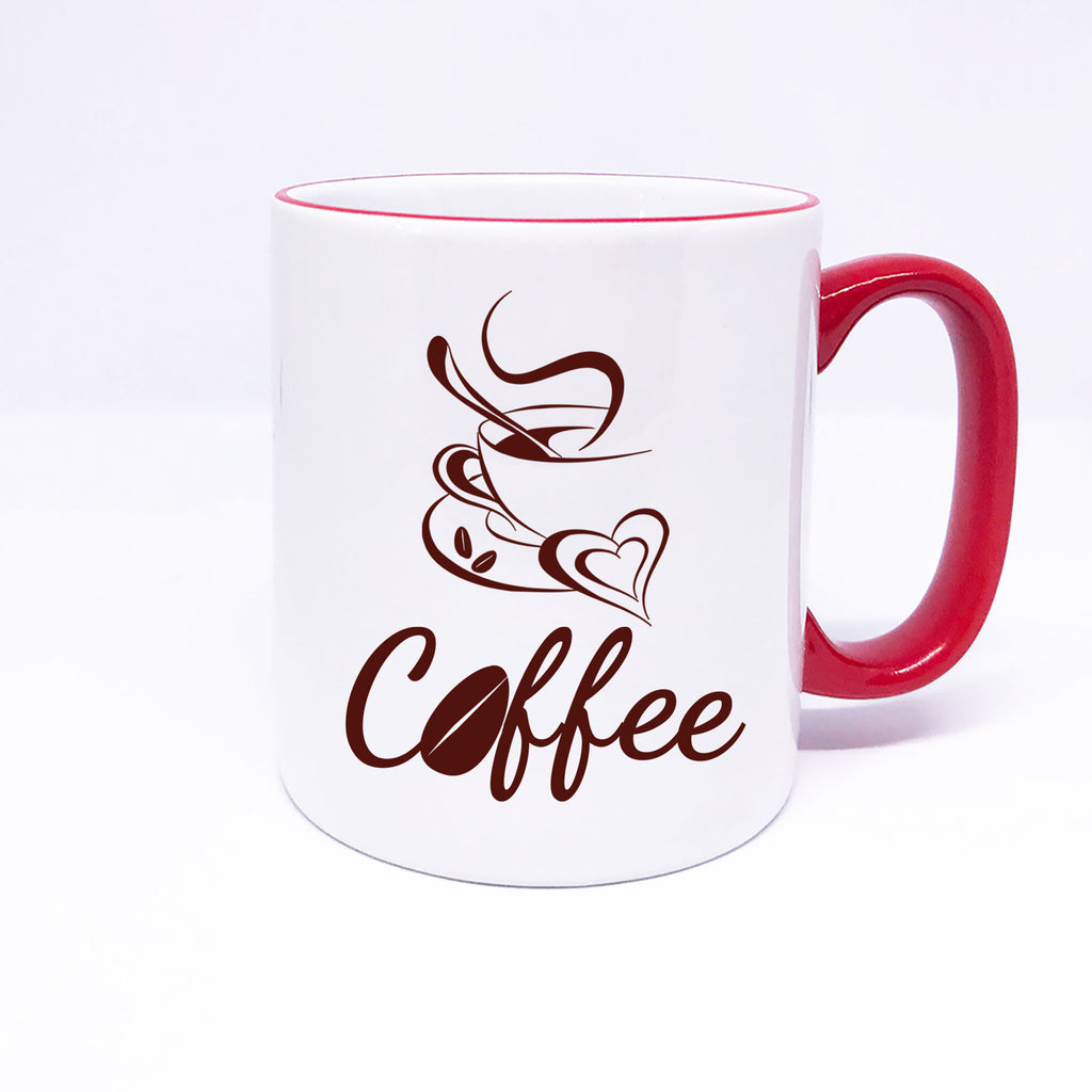 Beautiful Coffee Cup Printed Gift Mug