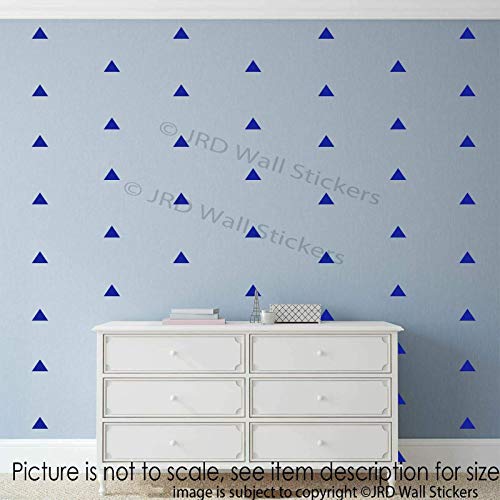 110 pieces Triangle Signs Wall Stickers Removable Vinyl decals