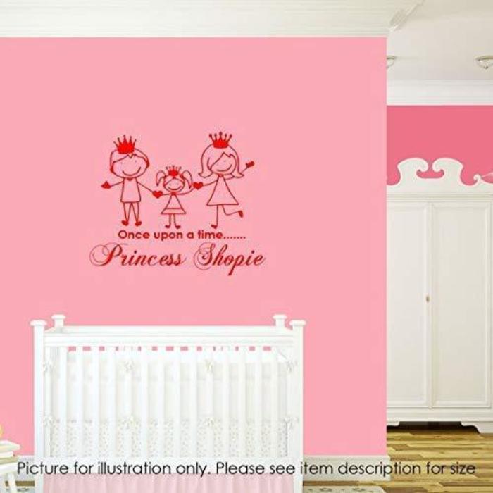 'Once upon a time'-  Nursery Wall Stickers