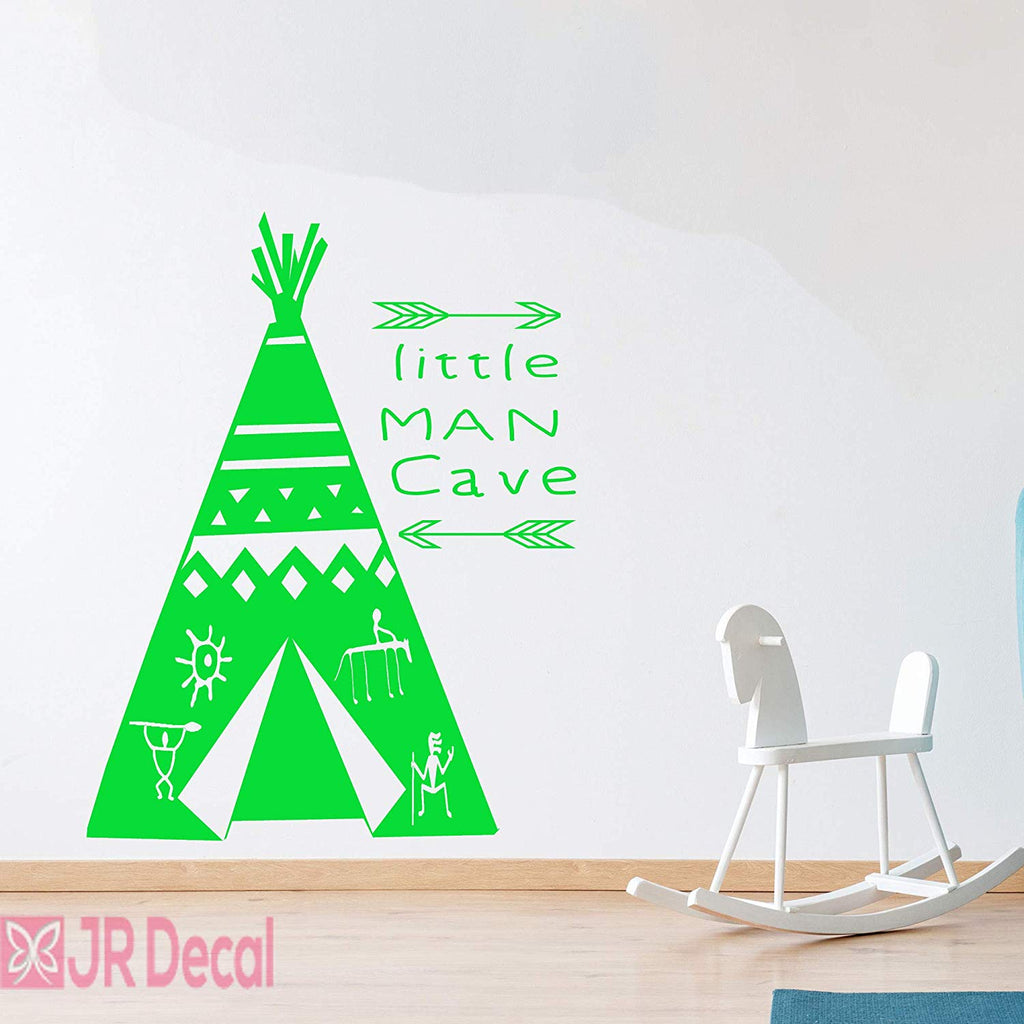 Little MAN Cave- Nursery Wall sticker