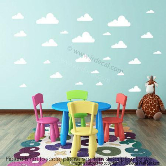 Cloud Removable Wall Stickers
