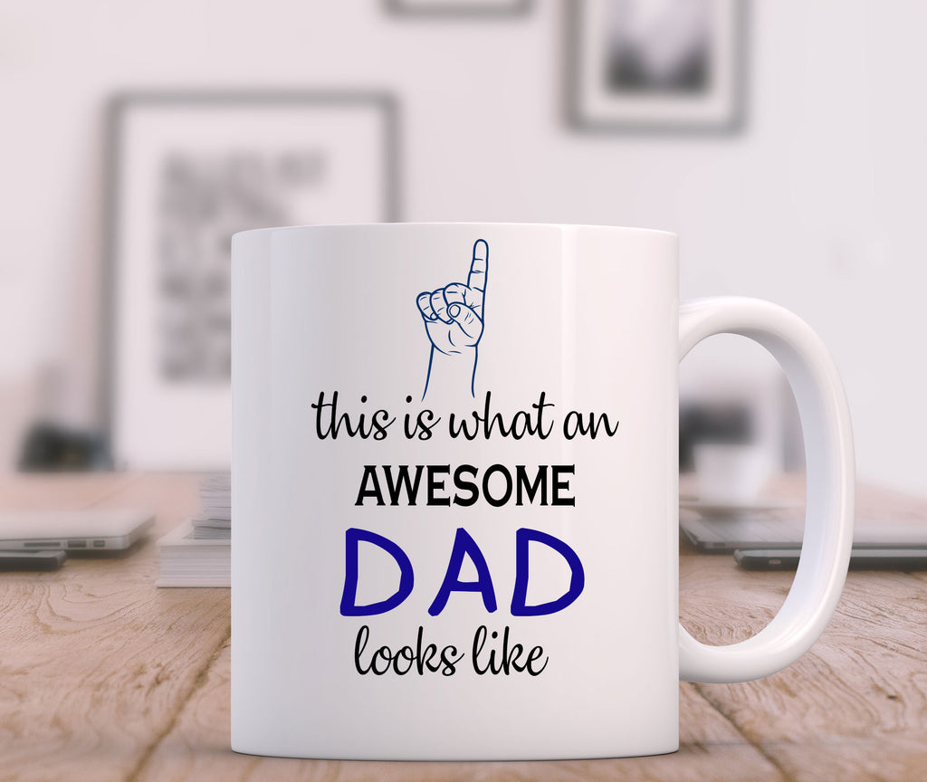 Awesome dad - Father's day gift - personalised