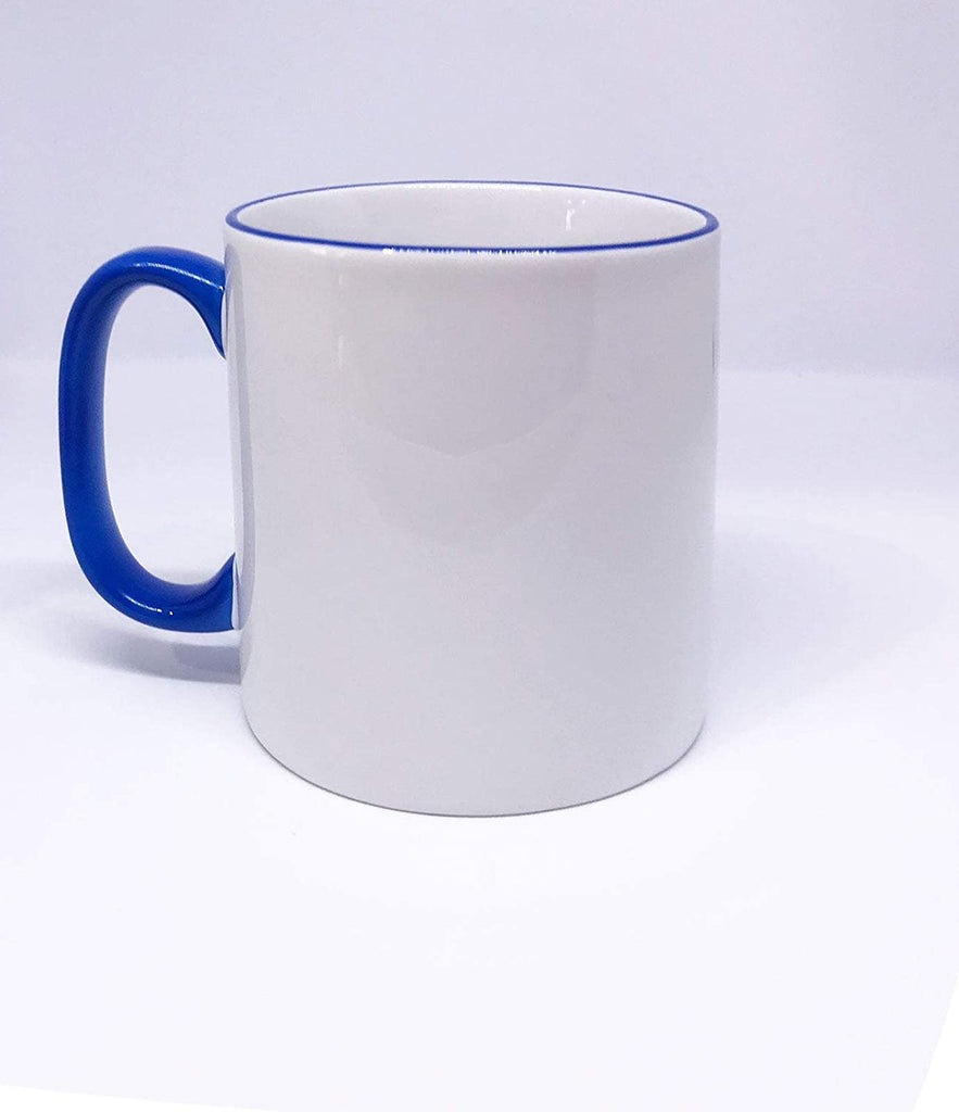 A Dad is someone - Printed Fathers Day Mug blue