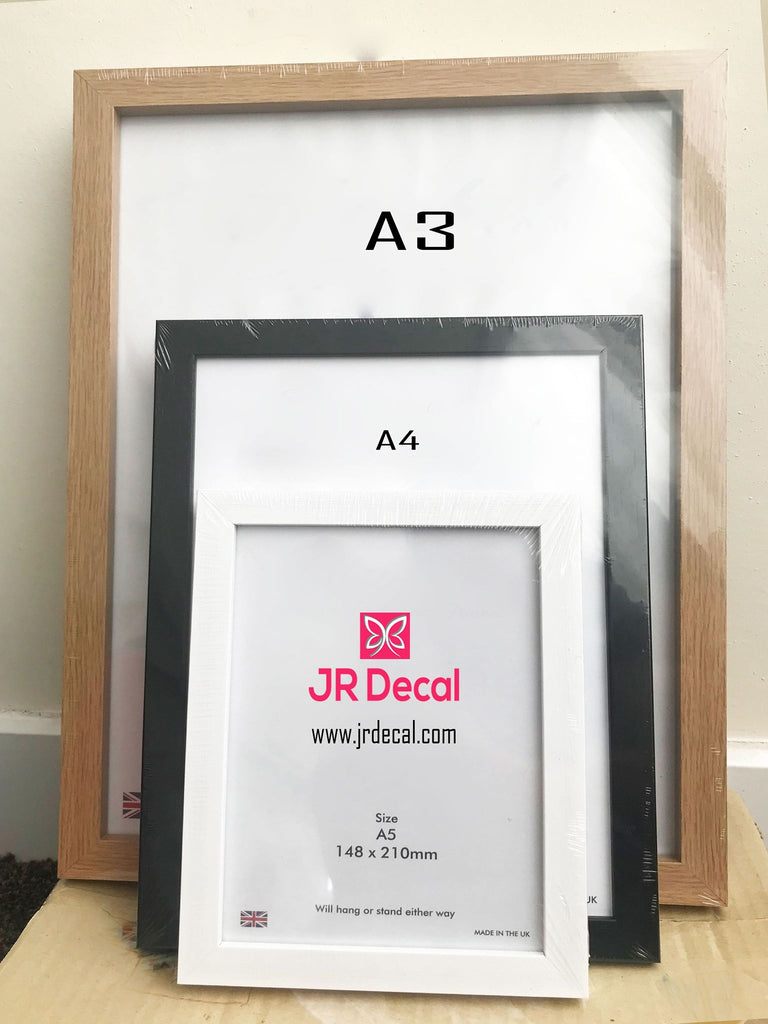 Valentine's Gifts - Personalised name couple framed print