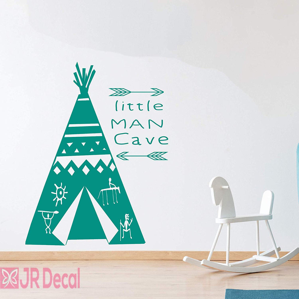 Little MAN Cave- Nursery Wall sticker