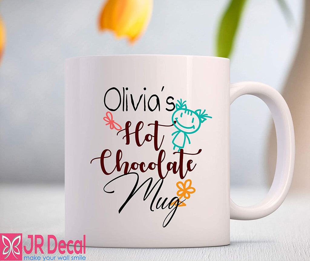 "Hot Chocolate" Kids Personalized Coffee Mug