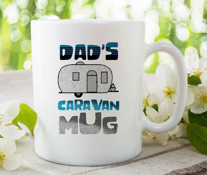 "DAD'S Caravan Mug" Funny Mug for Dad