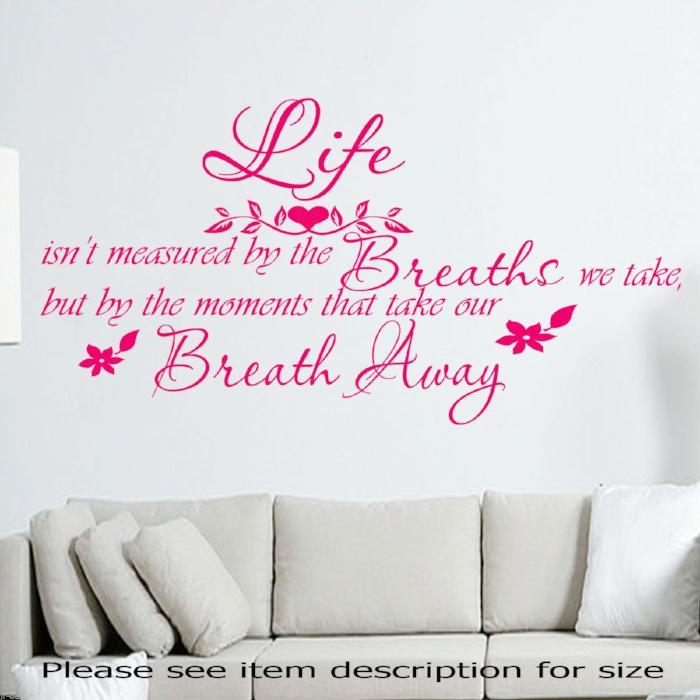 Motivational QUOTE  Vinyl Wall Decal