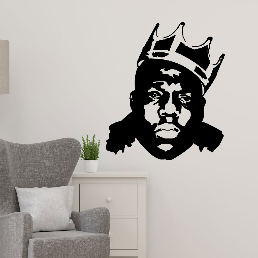 The Notorious B.I.G. Rapper Wall Stickers