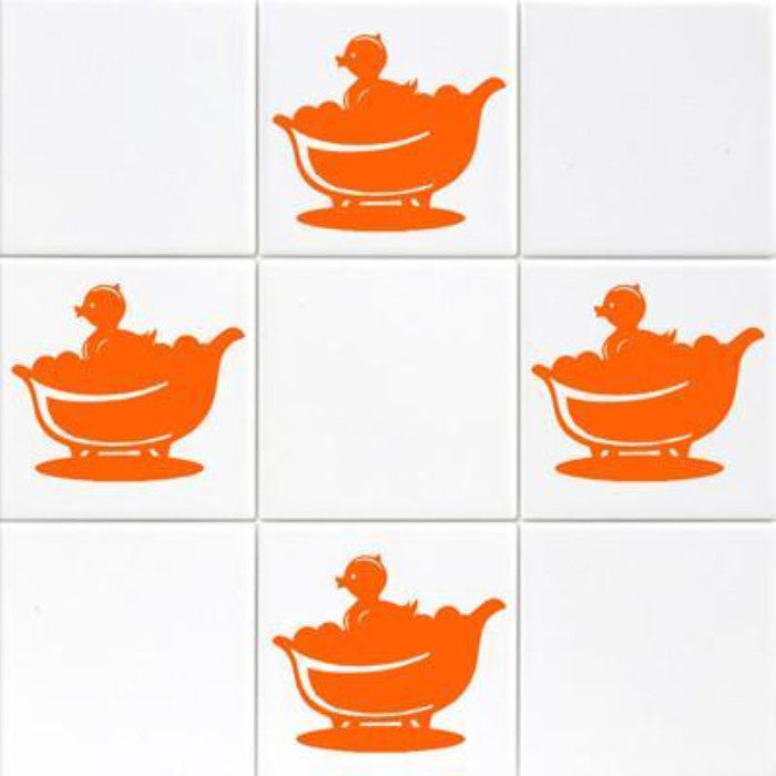 'Bath Duck' Bathroom wall stickers