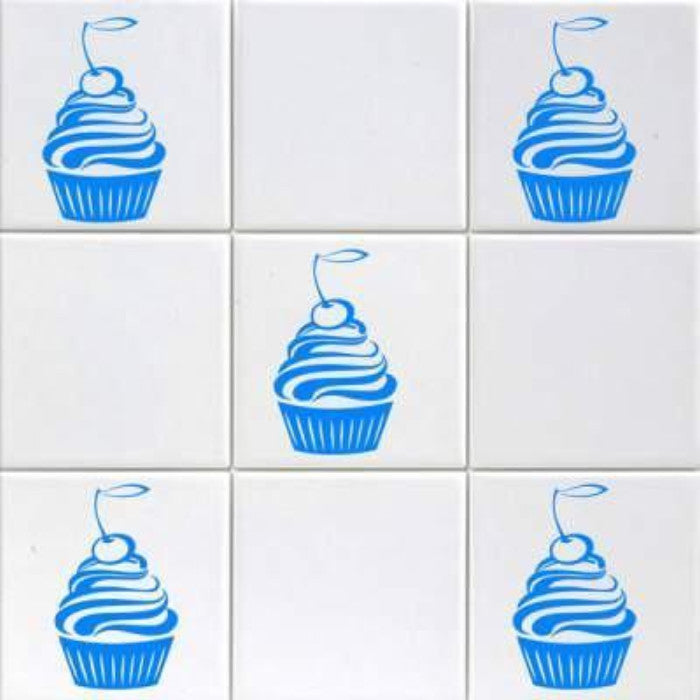 Cherry Cupcake Wall Stickers Sets