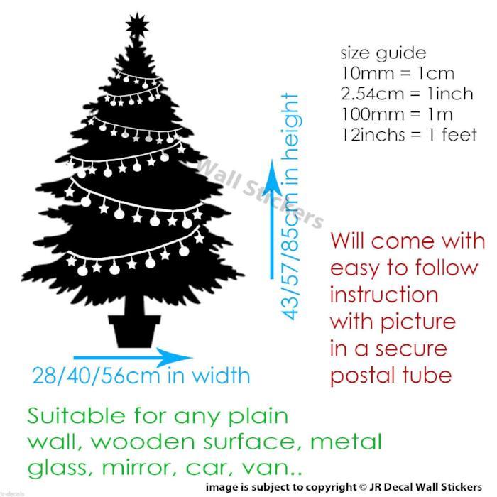 Wall Stickers Xmas Tree