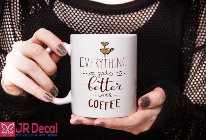 Everything gets better with Coffee Mug D16