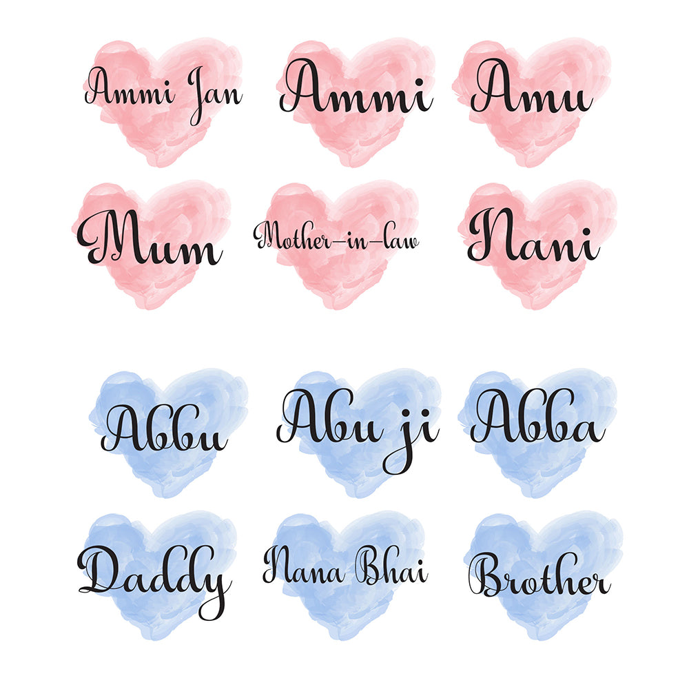 Personalised Eid Mubarak Card for Mother