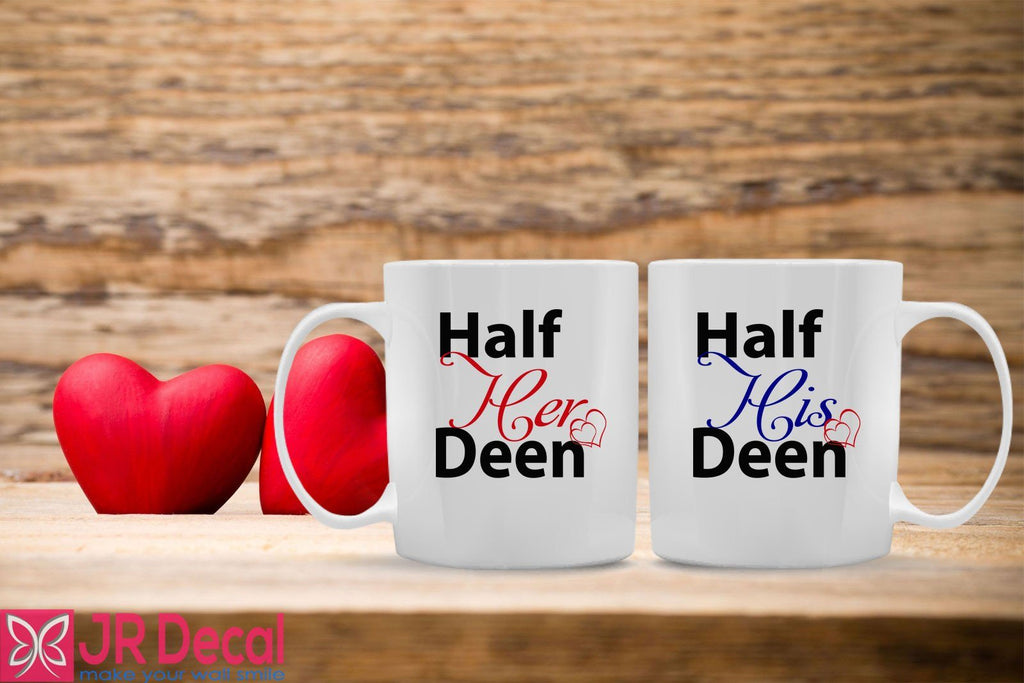 "Her Deen and His Deen" Muslim Couple Coffee Mug