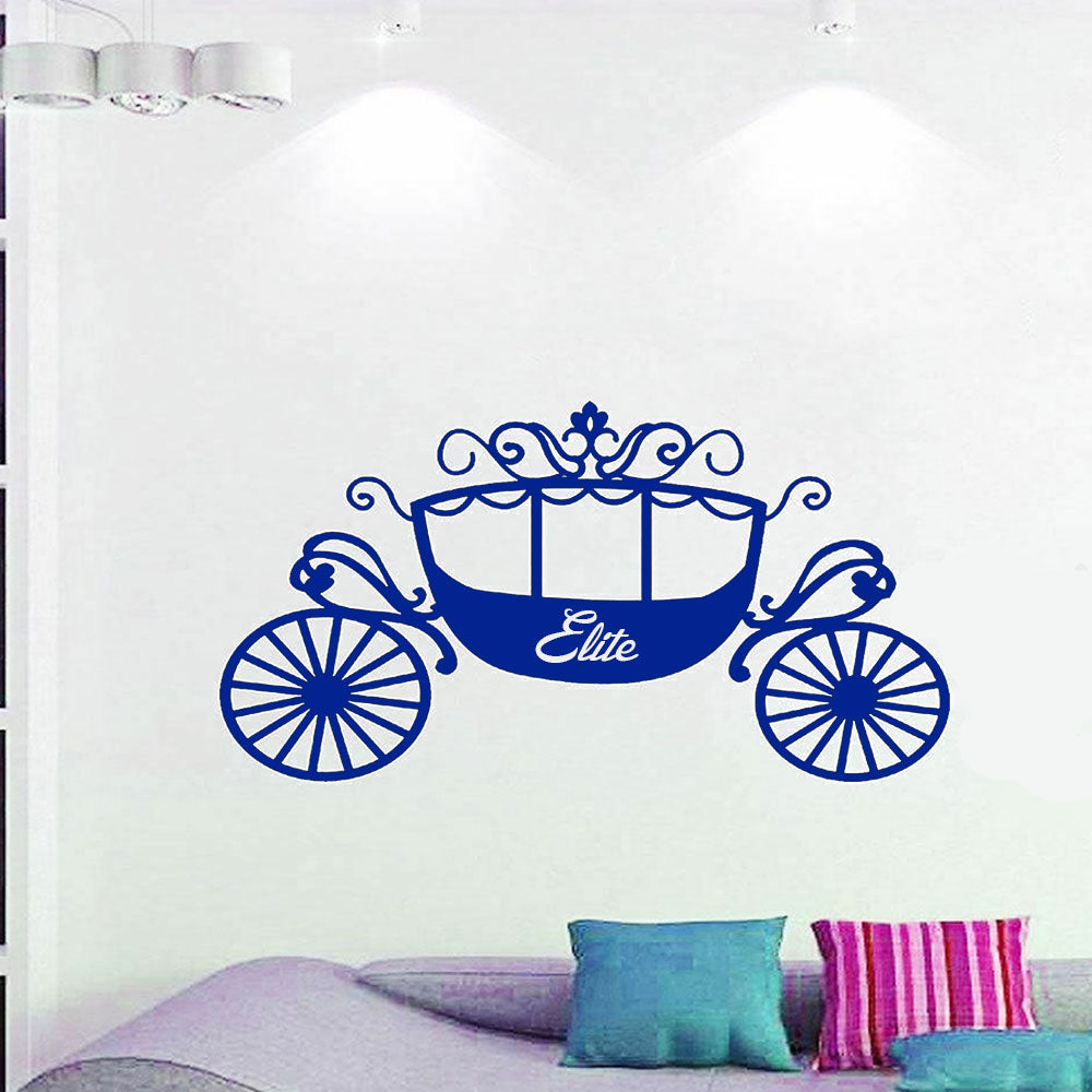 Horse carraige wall stickers