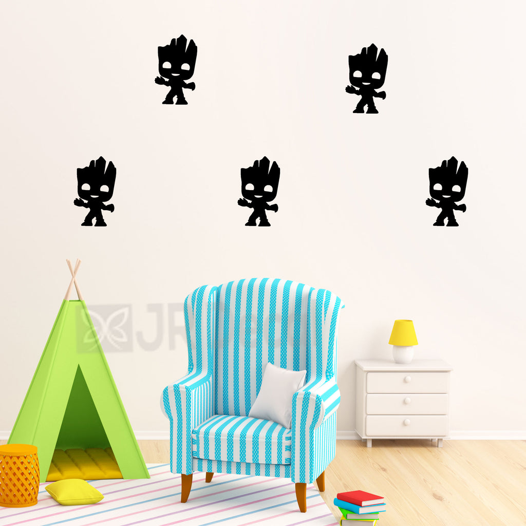 Baby Groot nursery wall stickers 