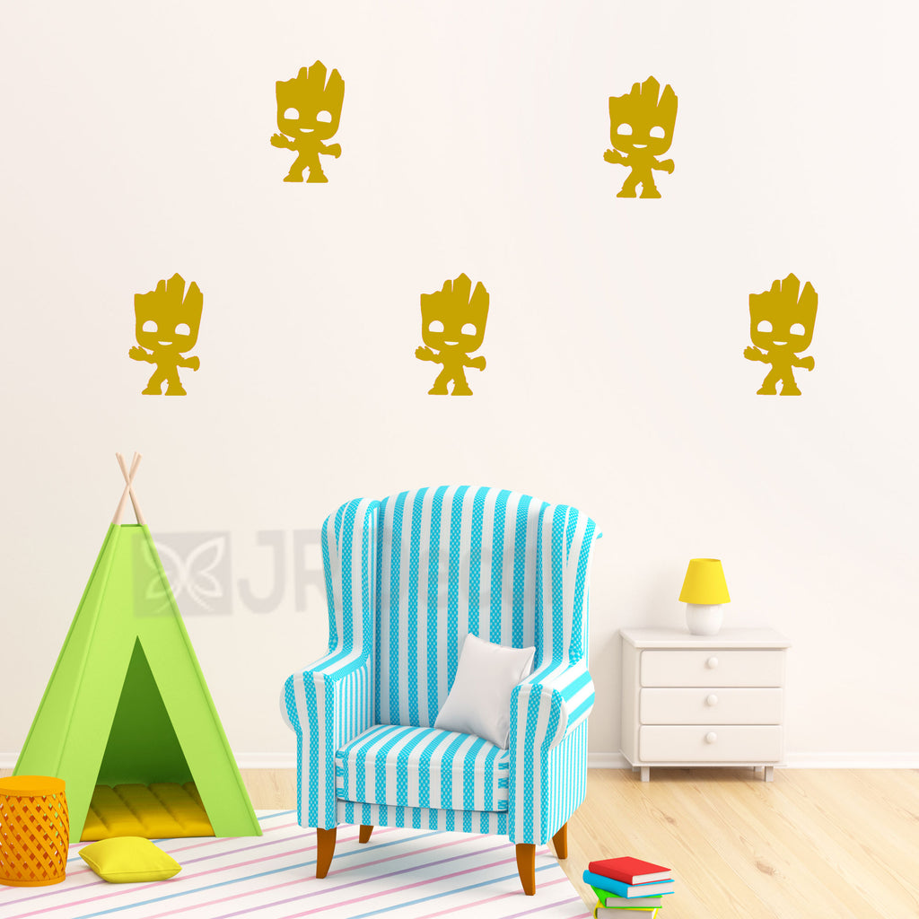 Baby Groot nursery wall stickers 