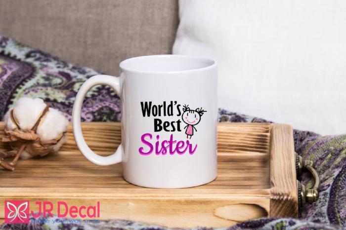 "World's Best Sister" Coffee Mug for Sister