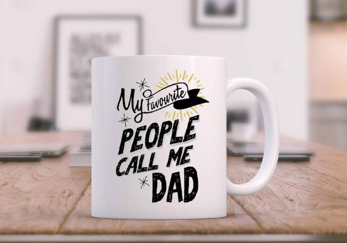 "My favorite people call me Dad" Mug for Dad