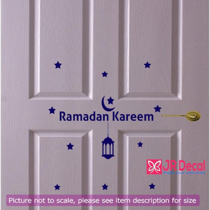 Ramadan Kareem Door wall stickers