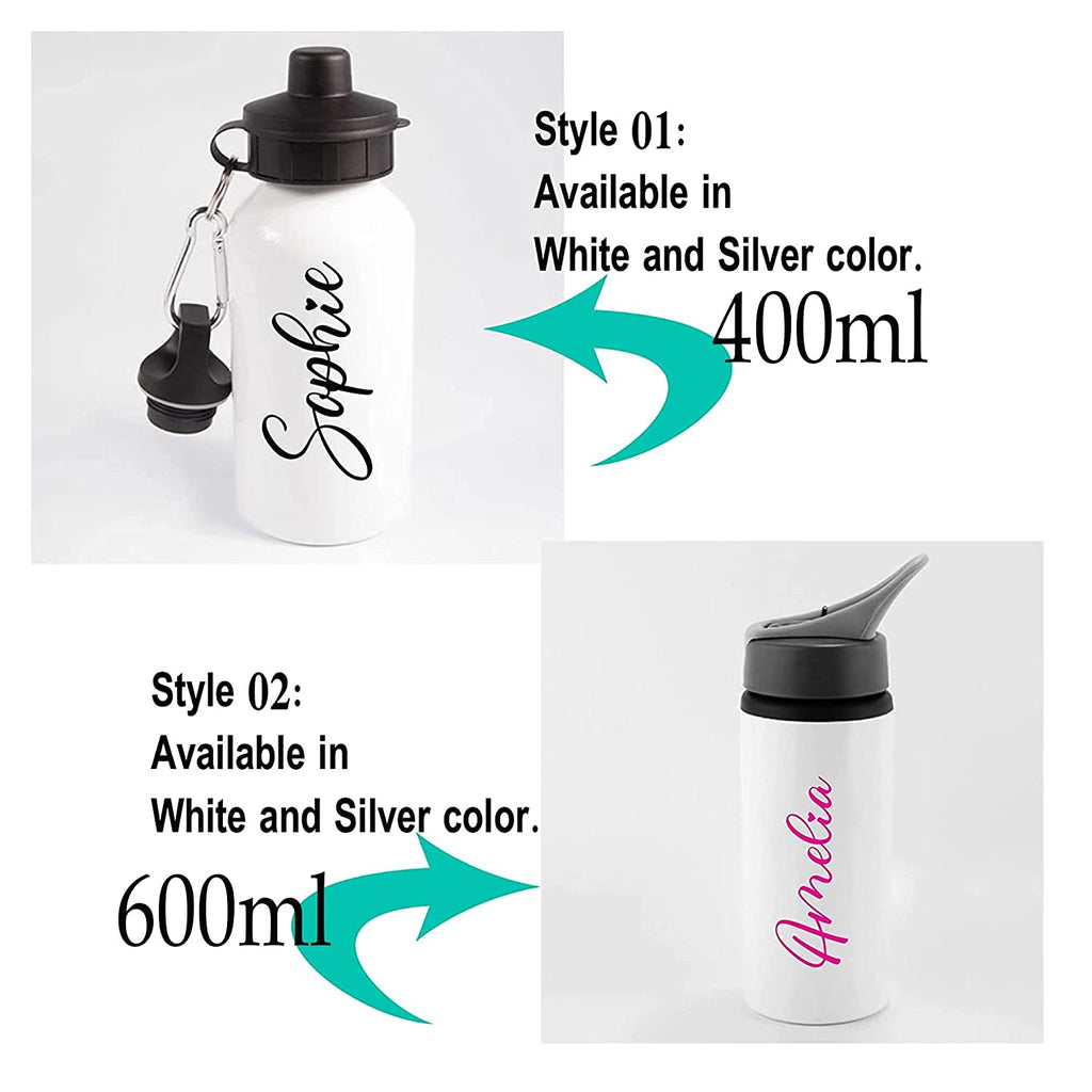 Customizable Construction Water Bottle for Children