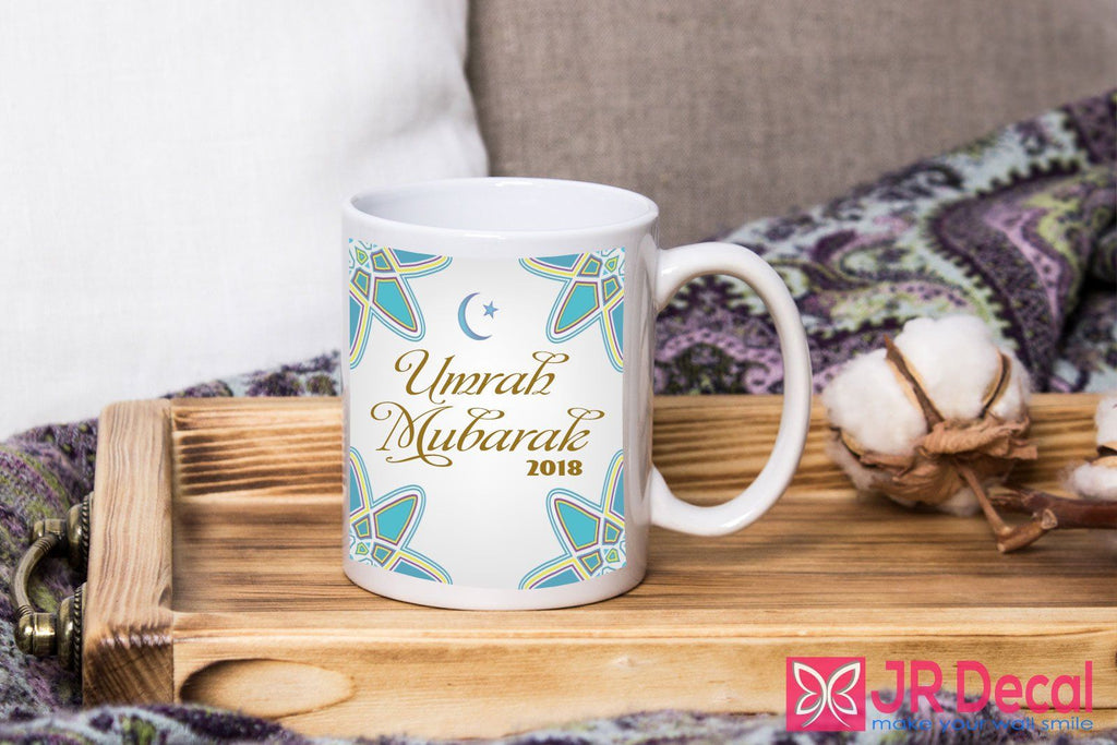 Umrah Mubarak Printed Customizable Coffee Mug