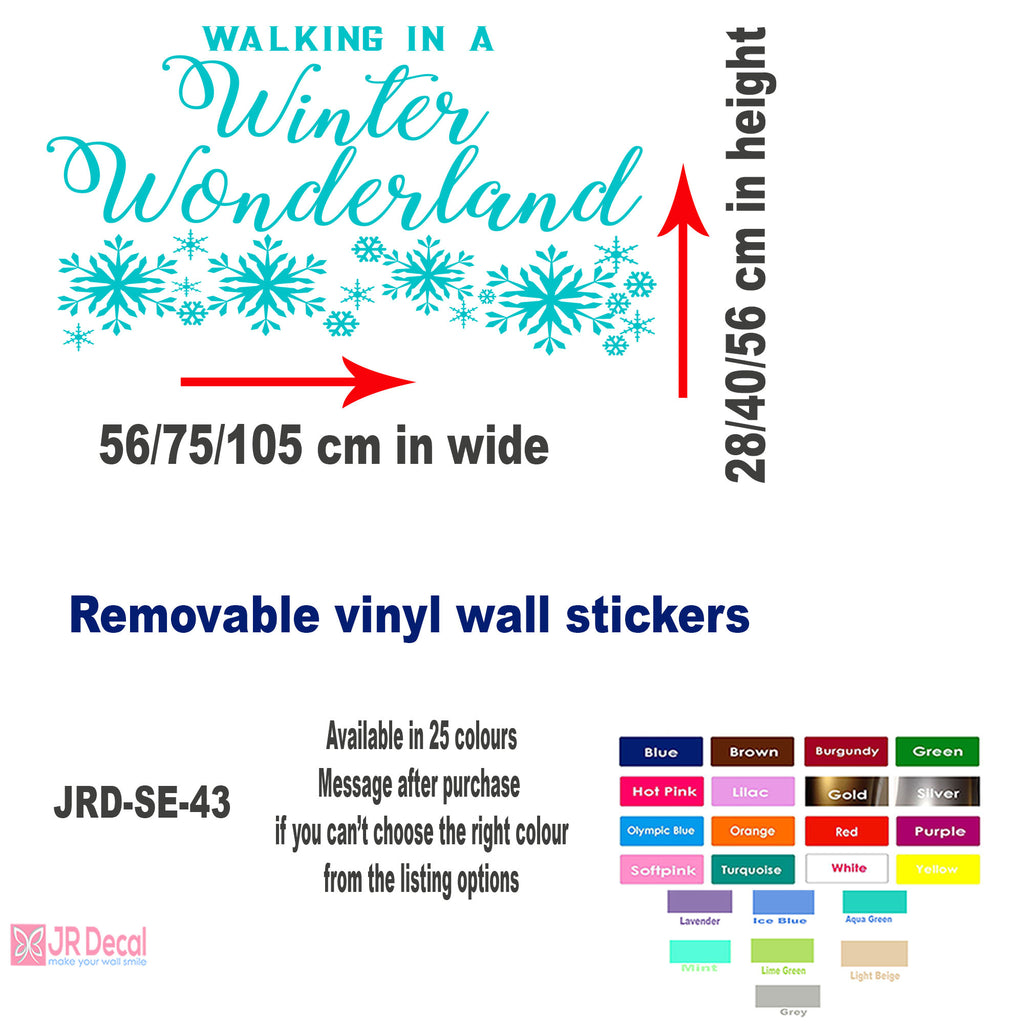 Winter Wonderland Wall Stickers